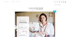 Desktop Screenshot of livelovesew.com.au